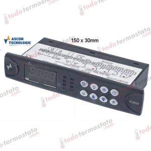 Termostatos para Frío Industrial y Comercial: Control Preciso de Refrigeración 13 Termostato marca TECNOLOGIC TLW24RRS Rango de -50 a +150°C