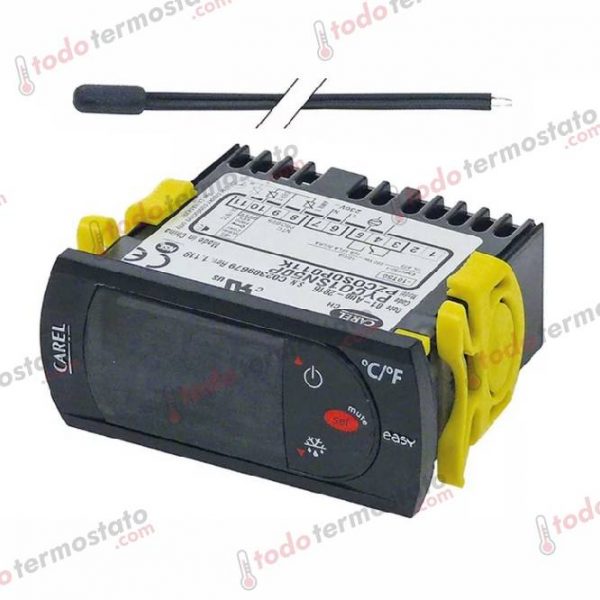 Termostato marca CAREL PJAOS0A01K Rango de -50 a +90°C