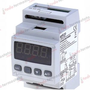 Controlador marca EVCO EV6421 con un rango que dependen del sensor