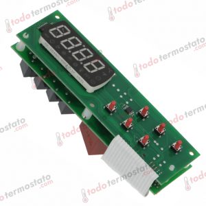 Controlador marca EVCO EVC20S35N7ALX40 con un rango de -40 a +99°C