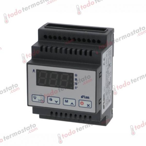 Controlador marca LAE ELECTRONIC BR1-27C1S5W-B Rango de -50 + 110°C