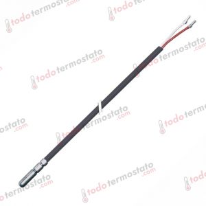 Sonda de temperatura PTC 1kOhm EVTPP815P200 con un rango de hasta +150°C
