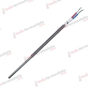 Sonda termopar marca J (Fe-CuNi) 3907240006 con un rango de hasta 600°C