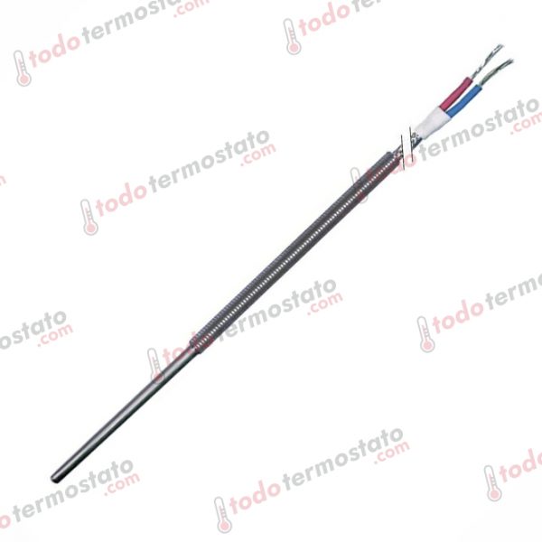 Sonda termopar marca J (Fe-CuNi) 3907240006 con un rango de hasta 600°C