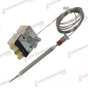 Termostato marca EGO 5513219330 con un rango de 31 a 93°C