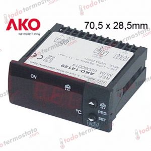 Termostato marca AKO 14129 Rango de -50 a +150°C