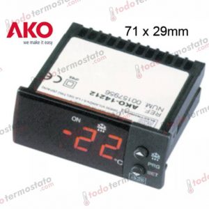 Termostato marca AKO 14212 Rango de -50 a +99°C