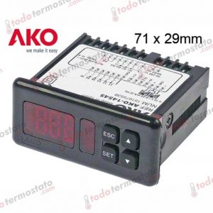 Termostato marca AKO 14545 Rango de -50 a +99°C