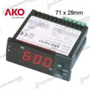 Termostato marca AKO 14721 Rango de -50 a +600°C