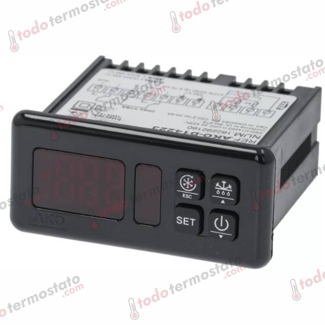 Termostato AKO D14223 Rango -50 a +99°C 1 Termostato marca AKO D14223 Rango de -50 a +99°C