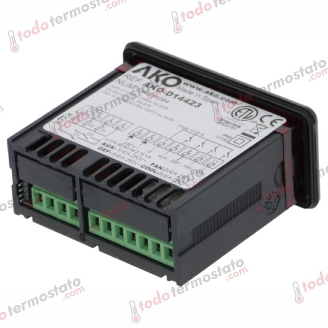 Termostato AKO D14423 Rango -50 a +99°C 2 Datos técnicos de termostato marca AKO D14423 Rango de -50 a +99°C