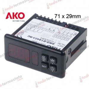 Termostato marca AKO D14423RC Rango de -50 a +99°C