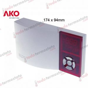 Termostato marca AKO D14642C Rango de -50 a +99°C