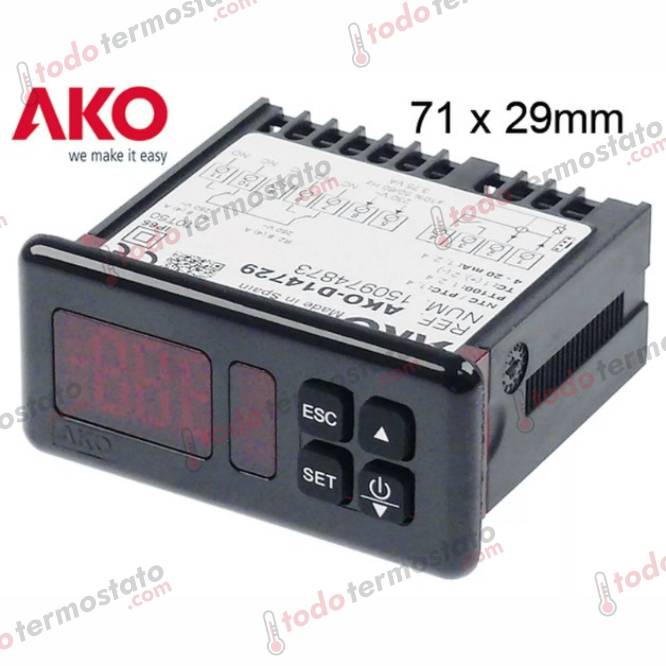 Termostato AKO D14729 1 Termostato marca AKO D14729