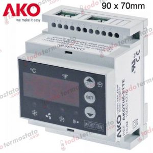 Termostato marca AKO TIM21TE Rango de -50 a +99°C
