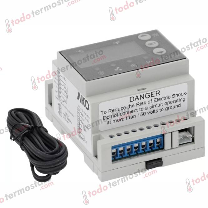 Termostato AKO TIM23ARTEB Rango -50 a +99°C 1 Termostato marca AKO TIM23ARTEB Rango de -50 a +99°C