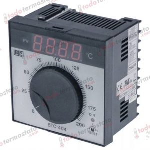 Termostato marca BRAINCHILD 381269 Rango de 0 a +200°C