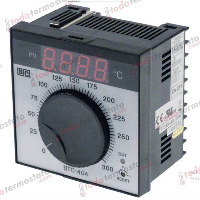 Termostato BRAINCHILD 381274 Rango 0 a +300°C 1 Termostato marca BRAINCHILD 381274 Rango de 0 a +300°C