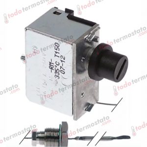 Termostato marca CAEM 375990 con un rango de 335°C