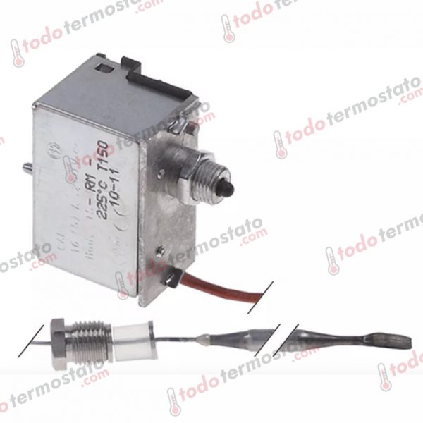 Termostato marca CAEM 375996 con un rango de 225°C