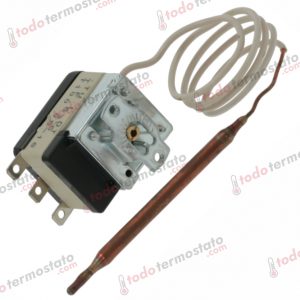 Termostato marca CAEM 390686 con un rango de 83°C