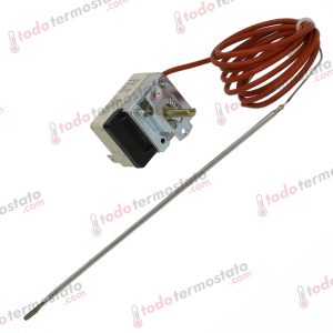 Termostato marca CAEM T150 con un rango de 71 a 170°C