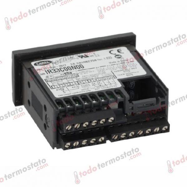 Datos técnicos de termostato marca CAREL IR33C00N00