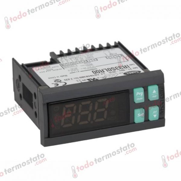 Termostato marca CAREL IR33S0LR00 Rango de -50 a +90°C