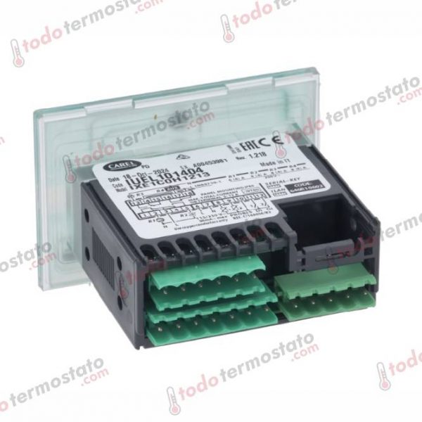 Datos técnicos de termostato marca CAREL IXE1C0H1213
