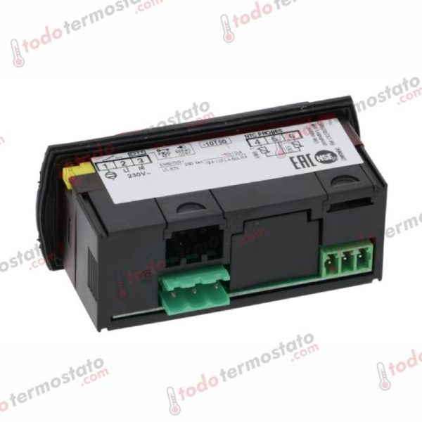 Datos técnicos de termostato marca CAREL PJEZSNH000K