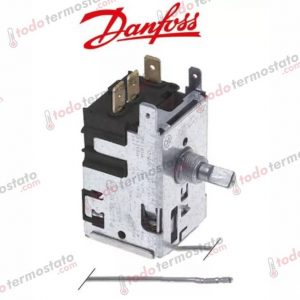 Termostato marca DANFOSS 077B0804L Rango de +6 a +15°C