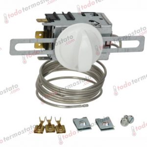 Termostato marca DANFOSS 077B0814 Rango de -25 a +2°C