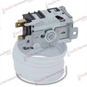 Termostato marca DANFOSS 077B6330 Rango de -6 a -20°C