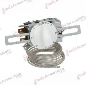 Termostato marca DANFOSS 077B7003 Rango de -27.5 a +3.5°C