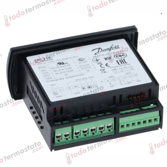 Termostato DANFOSS ERC214 2 Datos técnicos de termostato mara DANFOSS ERC214