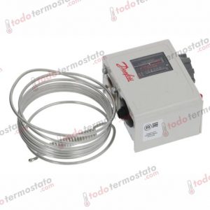 Termostato marca DANFOSS KP61 Rango de -30 a +15°C