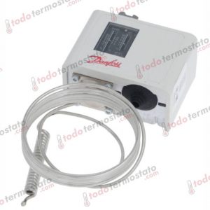 Termostato marca DANFOSS KP61060L1182 Rango de -30 a +13°C