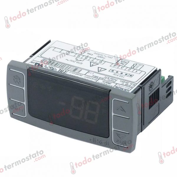 Termostato marca DIXELL XR02CX5N0C0 con un rango de -40 a +110°C