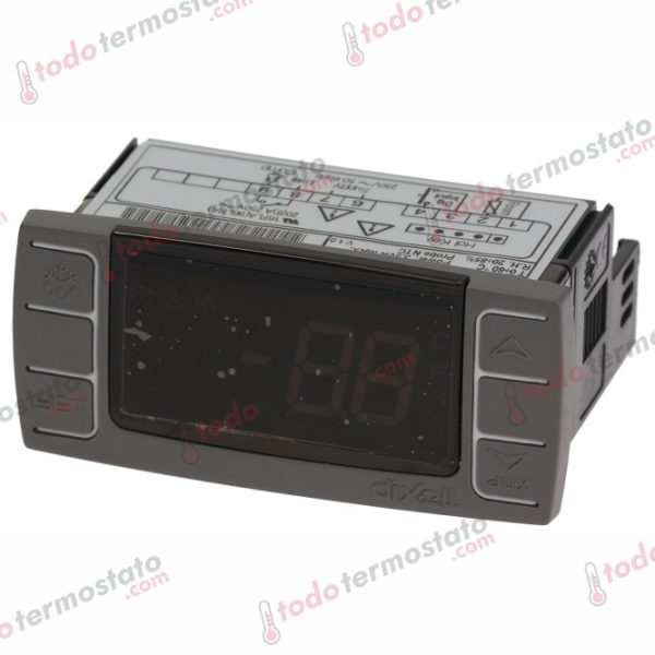 Termostato marca DIXELL XR02CX5N0C1 con un rango de -40 a +110°C