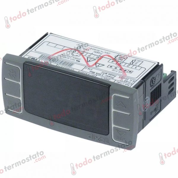 Termostato marca DIXELL XR02CX5R0C1 con un rango de -40 a +110°C
