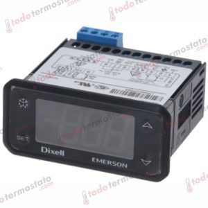 Termostato marca DIXELL XR06CH con un rango de -40 a +110°C