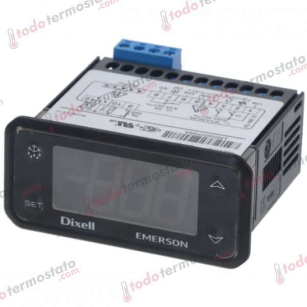 Termostato marca DIXELL XR06CH con un rango de -40 a +110°C