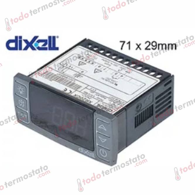 Termostato DIXELL XR20CP1C1 Rango -55 a +150°C 1 Termostato marca DIXELL XR20CP1C1 Rango de -55 a +150°C