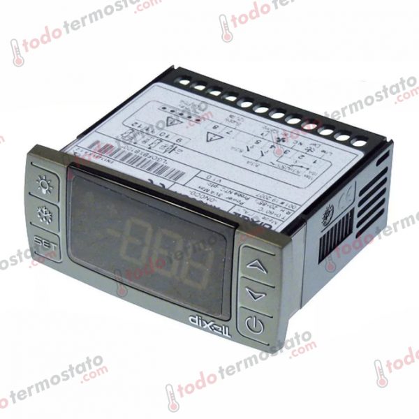 Termostato marca DIXELL XR60CX-0N0C0 con un rango de -50 a +150°C