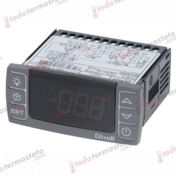 Termostato marca DIXELL XR60CX5N0C1 con un rango de -50 a +150°C
