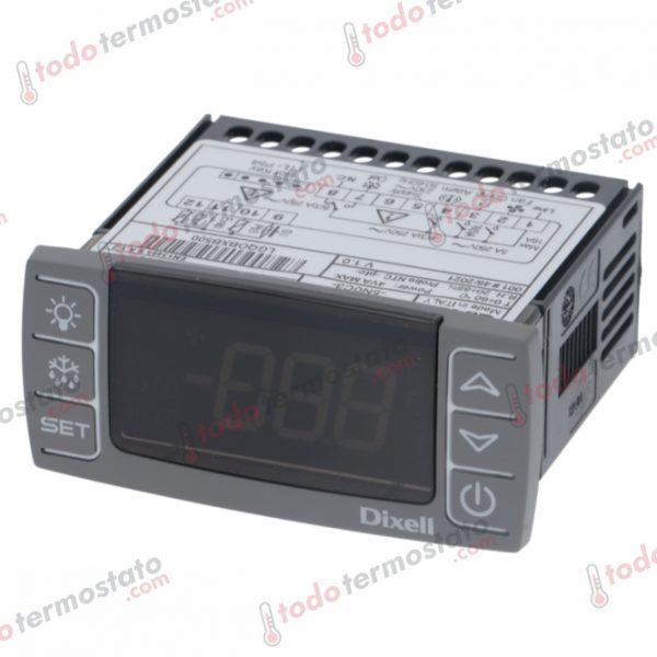 Termostato marca DIXELL XR70CX5N0C3 con un rango de -50 a +150°C