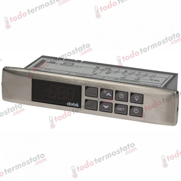 Termostato marca DIXELL XW40L con un rango de -50 a +150°C