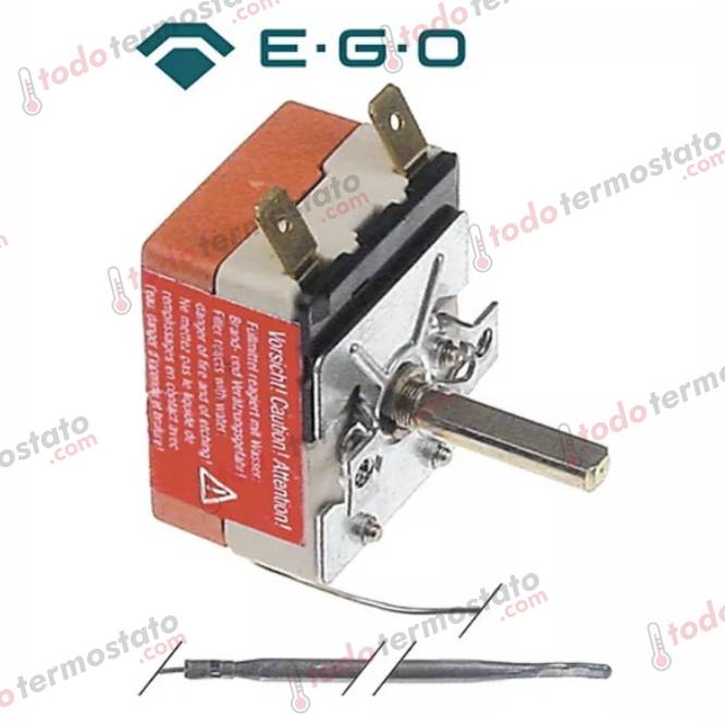 Termostato EG0 55.13072.130 Rango 400°C 1 Termostato marca EG0 55.13072.130 Rango de 400°C