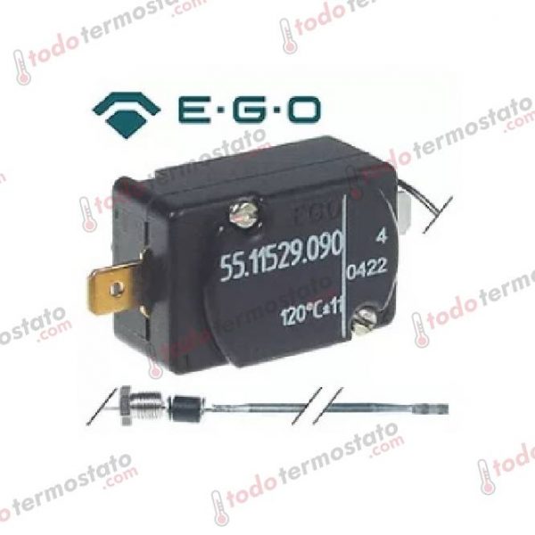 Termostato marca EGO 375520 Rango de 120°C