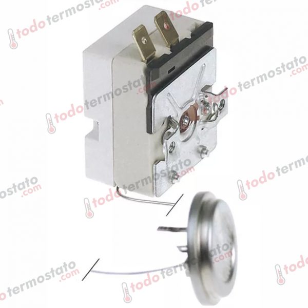Termostato marca EGO 375880 con un rango de 57°C